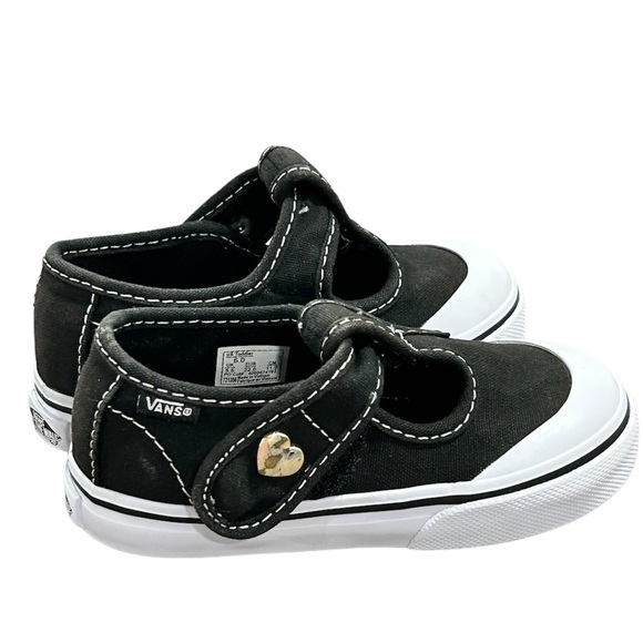 Vans Shoes Vans Infant Toddler Leena Mary Janes Slip On Skateboard